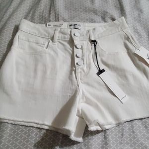 New William Rast highrise shorts size 26